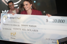 Shany es la ganadora de la segunda temporada de MasterChef Celebrity.