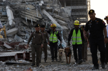 Imágenes que deja el terremoto en Myanmar.