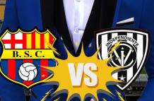 Barcelona SC vs Independiente del Valle, historia dentro y fuera de la cancha. El traje de Segundo Castillo en azul y negro fue una polémica
