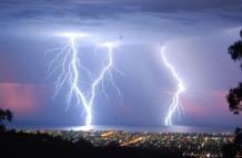 Guayaquil ha experimentado tormentas eléctricas en los últimos días.