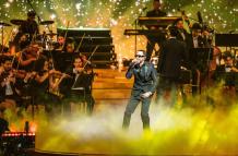 Yandel en su nuevo DVD.