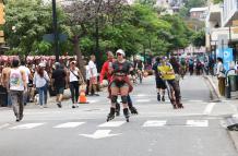 Ruta Centro calle Panamá Recreovía ciclovía recreativa patines 23 mar 25 FR