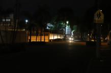Calles a oscuras en Guayaquil