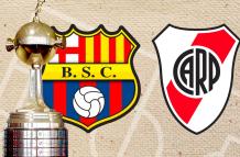 Barcelona SC juega con River Plate en Argentina.