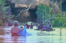 Ilustración lluvia