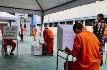La jornada electoral arrancó este 10 de abril en las cárceles del país.