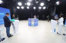 Daniel Noboa y Luisa González protagonizaron el único careo el pasado 23 de marzo.