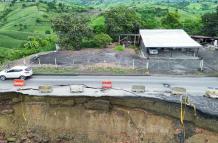 Socavón en Manabí