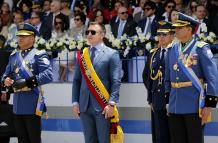 DANIEL NOBOA EN CEREMONIA POLICIAL