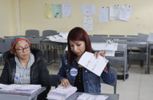 Conteo de votos.