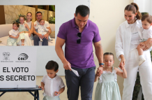Daniel Noboa en familia