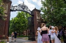 Entrada de la Universidad de Harvard