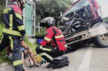 Accidente av. Simón Bolívar
