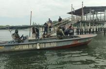 Muelle de Puerto Bolívar.