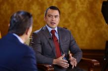 DANIEL NOBOA ENTREVISTA CARONDELET