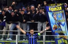 Lautaro Martínez figura del Inter de Milán.