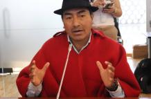 Leonidas Iza arriesgó su capital político por el apoyo a la candidata del correísmo, Luisa González.