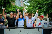 RAUL CHAVEZ, LUISA GONZALEZ, GUILLERMO CHURUCHUMBI Y GUSTAVO VALLEJO