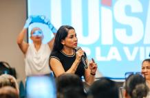 LUISA GONZALEZ CANDIDATA PRESIDENICAL CORREÍSMO