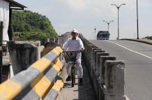 zona peatonal de puente