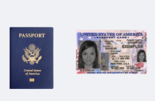 Documentos válidos como REAL ID.