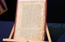 Manuscrito recuperado por Paraguay
