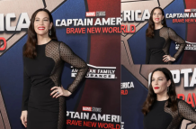 Liv Tyler, actriz, hija de Steven Tyler. de Aerosmith