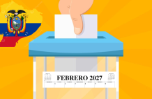 Imagen referencial de elecciones seccionales en febrero 2027.