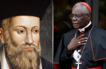 Profecía de Nostradamus sobre el "papa negro" y la sucesión papal tras la muerte del papa Francisco.