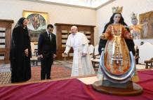 AUDIENCIA PAPA FRANCISCO CON DANIEL NOBOA