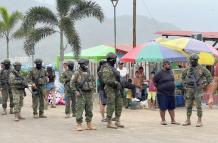 operativo en Esmeraldas