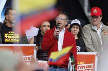 Fotografía de archivo del presidente de Colombia, Gustavo Petro.