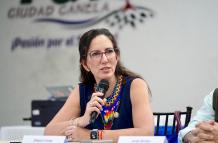 La ministra de Educación Alegría Crespo se pronunció sobre la situación en Taisha.