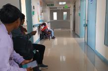 En el Hospital Vicente Corral Moscoso están ingresados tres niños del cantón Taisha.