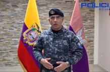 El comandante de la Policía Pablo Dávila emitió un mensaje en redes sociales.