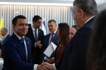 DANIEL NOBOA EN ISRAEL AGENDA