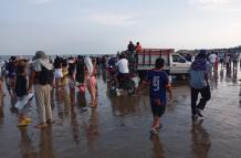 rescate cuerpo ahogado Playas 4 may 25 NM