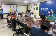 El COE cantonal de Guayaquil sesionó la mañana de este 5 de mayo en Segura EP