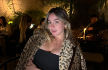 Gala Alvear, como empresaria, lidera su propia marca de ropa.