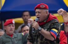 Fotografía de archivo del titular de Interior de Venezuela, Diosdado Cabello.