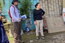 Visitas. Funcionarios realizan campañas en el Chocó Andino contra los mosquitos que contagian de fiebre amarilla.