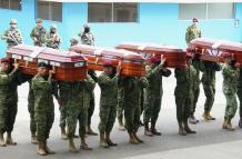 Militares asesinados en Orellana