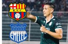 Miguel Parrales atacante de Orense SC.