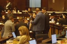 El informe de la Comisión de Biodiversidad fue presentado por el legislador Guido Vargas.