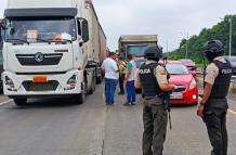 Operativo en las carreteras Quevedo