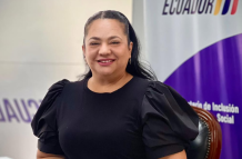 Aurora Valle, excoordinadora Zonal 4 del Ministerio de Inclusión Económica y Social, es designada Gobernadora de Manabí por decreto presidencial