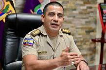 Comandante General de Policia Pablo Dávila