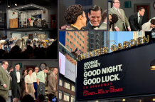 George Clooney es aplaudido por su obra 'Good night, and good luck', en Broadway