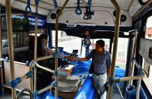 Alexandra Quinche chofer conductora bus transporte público mujeres Guayaquil ene 25 FF