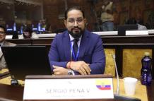 SERGIO PEÑA ASAMBLEISTA CORREISMO